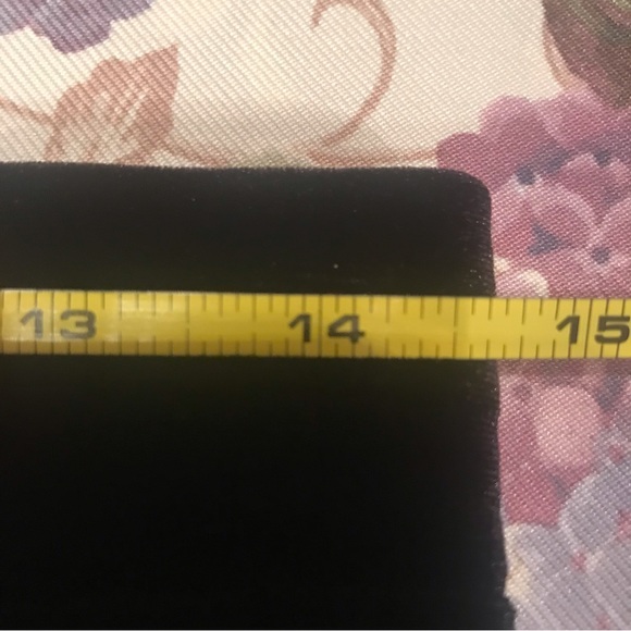 _______SOLD______—BLACK VELOUR XS SLACKS Long - Picture 9 of 15